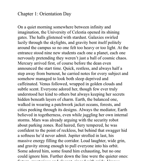 The Celestia University Part 1