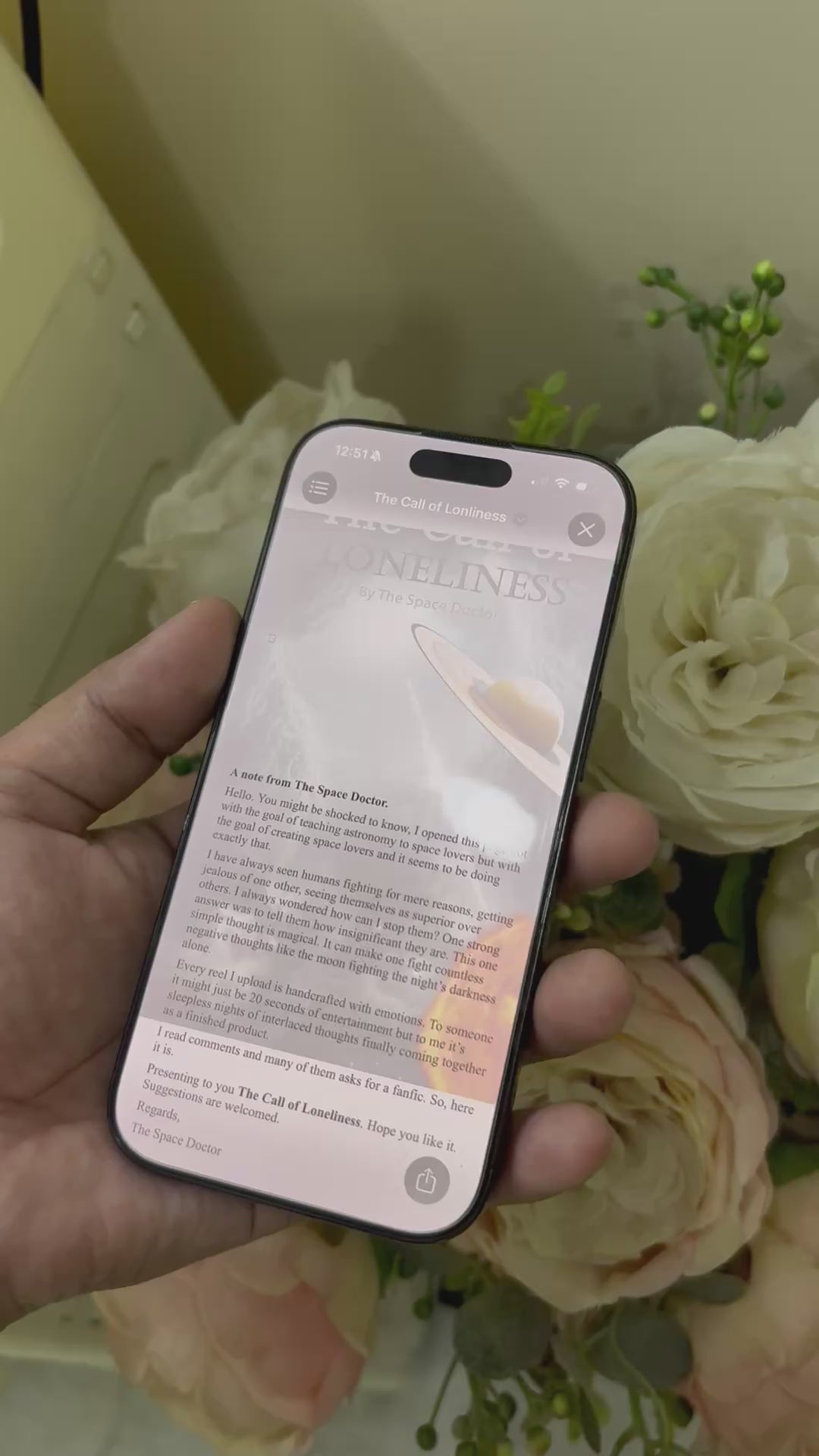 The Call of Loneliness Story